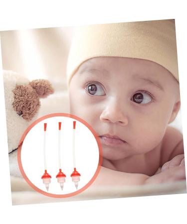 Healvian 9 Pcs Nasal Aspirator Set for Infant | Disposable Nose Suction Syringe | Baby Nose Inhaler Remover | Practical Baby Nasal Aspirator - Pack of 3 - Buy Online on GoSupps.com