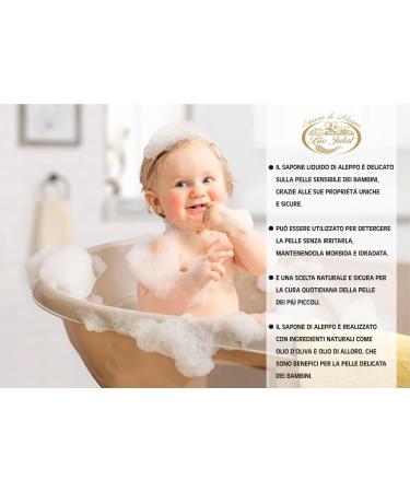  BIO JALAL Original Aleppo liquid soap 75% olive oil and 25% laurel oil 250ml ideal for hands body and hair natural product from Turkey - Buy Online on GoSupps.com