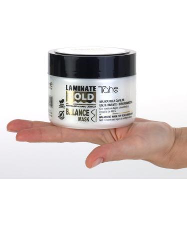 Tahe Laminate Gold Balance Mask Balancing and Disciplining Mask Ideal for Laminar Smoothing System 300ml - Buy Online on GoSupps.com