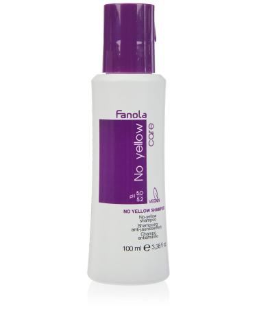 Fanola No Yellow Shampoo  100 ml Travel Size N A 3.38 Fl Oz (Pack of 1)