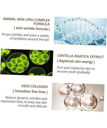 Healvian 2 Pieces Dark Circles and Wrinkles Eye Cream Repairing Moisturizing and Smoothing Cream - Buy Online on GoSupps.com