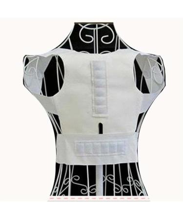 12 Magnets Back Support Belt & Posture Corrector for Men Women & Children - Unisex White Brace (S 28.74-29.13 - Buy Online on GoSupps.com