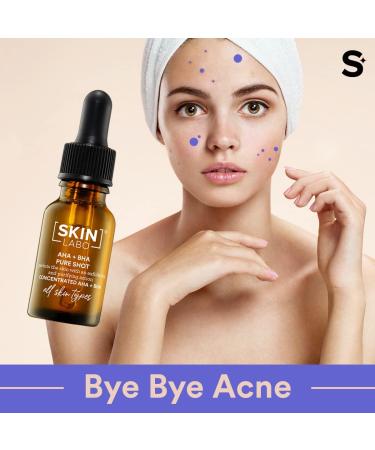 SKIN LABO SkinLabo Active Serum Aha + Bha Eliminates Surface Dead Cells Skin Perfecter with Exfoliating and Purifying Action 15 ml (Old Version) - Buy Online on GoSupps.com