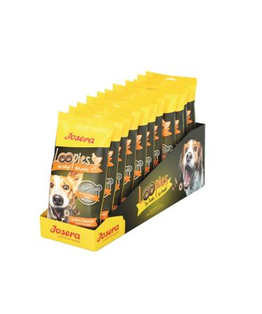 JOSERA Loopies Poultry (11 x 150 g) | Dog Treat | Grain Free | Sugar Free | Low Fat | Super Premium Quality | Pack of 11 bags