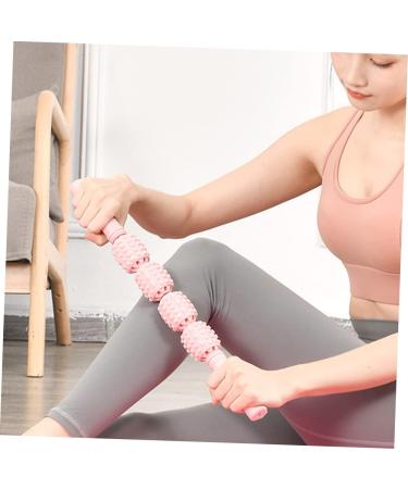 Healeved 3-Piece Yoga Stick Deep Tissue Massage Roller | Hand-held Muscle Roller & AB Roll for Optimal Recovery | Eco-Friendly Massage Accessories | 47x4x4cm - Buy Online on GoSupps.com