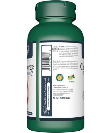 VORST Cranberry Supplement for Men 120 Capsules | Powder Pills | 1 Bottle 120 count (Pack of 1) - Buy Online on GoSupps.com