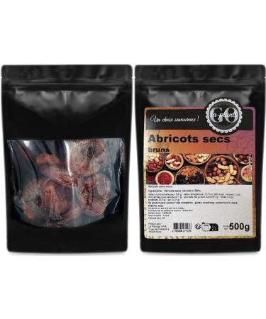 Brown dried apricots 500 g - LA PLANTIGO - Buy Online on GoSupps.com