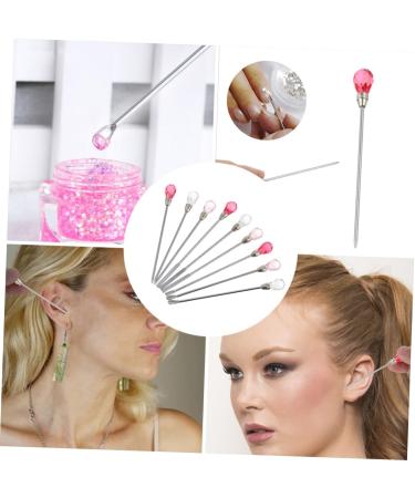 FOMIYES Color Plastic Stirring Rod Nail Kits Nails Kit Nail Polish Kit Stirring Rod for Jewelry Making Ear Wax Pick Nail Scraper Resin Mold Stirring Spoon UV Gel Mixing Rod Metal re-usable - Buy Online on GoSupps.com