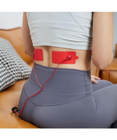 High-Quality TENS Unit Replacement Pads - Reusable 35+ Uses Snap Electrode Pads (16PCS) for Ultimate Pain Relief - Buy Online on GoSupps.com