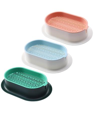 3pcs Cat Grass Planter Soilless Culture Cat Grass Planting Container Catnip Cat Grass Box Cat Grass Growing Kit Cat Grass Sprouting Trays for Indoor(size:3pcs)