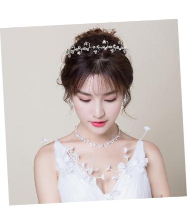 minkissy Flowers hair clip Floral hair barrettes Crystal hairband hair loop Floral hairband flowers wedding Wedding - Buy Online on GoSupps.com
