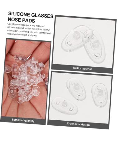 Healeved Sunglasses Nose Pads Replacement Kit - 90 Pairs Anti-Slip Push-In Nose Pads for Glasses - Transparent Color 3 Medium 3 PCs - Buy Online on GoSupps.com