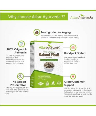 ORGANIZE Attar Ayurveda Babool Phali Powder for Joint Pain 250g - Buy Online on GoSupps.com