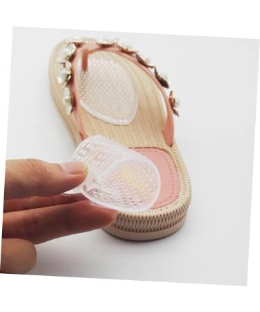 FOMIYES 4 Pairs Gel Insoles for High Heels - Self-Adhesive Forefoot Gel Pads | Transparent Cushion Half Insoles for Slippers - Comfort & Support - Buy Online on GoSupps.com
