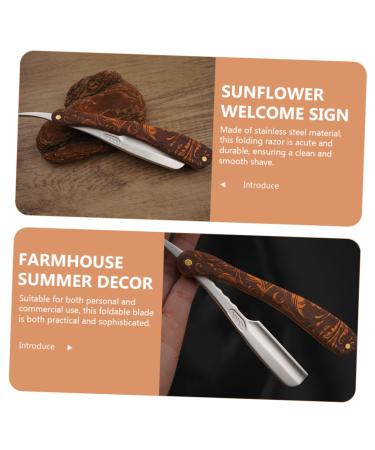Premium Foldable Beard Blades Holder - Portable Razor Supply for Men | Ideal for Barbers & Daily Use - Buy Online on GoSupps.com