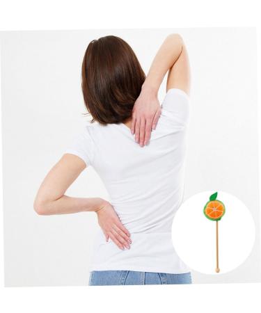 Warmhm Plush Hammer Massage Device - Manual Percussion Back & Neck Massager Tool - 25x12cm Orange | International Shipping - Buy Online on GoSupps.com