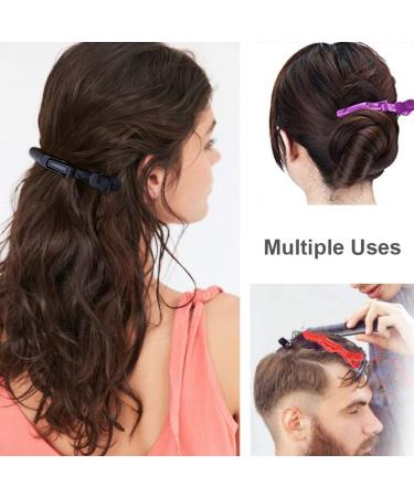 Hair Clips for Women Plastic Hair Sectioning Clips - Durable Alligator Hair Clip with Non Slip Grip for Separating Strands Hairpins Salon Hair Care Styling Tools - Buy Online on GoSupps.com