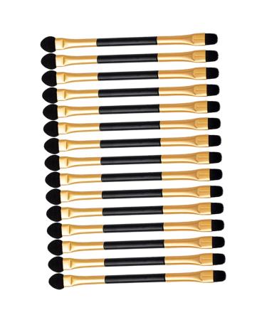 PLAFOPE Make Up Sponge 15pcs Eye Shadow Brush Makeup Brush Women s Suits Eye Shadow Applicator Double Sided Miss Eye Brush