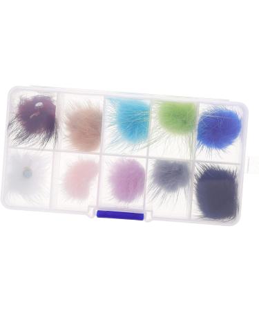 Healeved 5 Boxes Nail Set Magnetic Balls Nail Art Pompom Manicure Accessory Nail Stamper Magnets Magnetic for Nails Magnet for Nails Pompoms Fluffy Velvet 3d Accessories - Buy Online on GoSupps.com