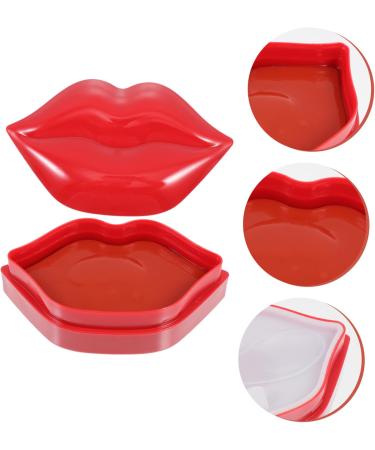  BIUDECO 20Pcs Lip Mask Natural Lip Balm Collagen Lip Masks Moisturizing Lip Gel Lip Mask Lip Care Masks - Buy Online on GoSupps.com