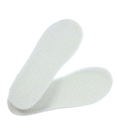 Beaupretty 1 Pair Heightening Insoles Shoe Inserts for Heel Lift Inserts Boot Insoles Height Increase Insoles for Men Shoes Inserts for Women Sheepskin Insert Man White Upholstered Breathable