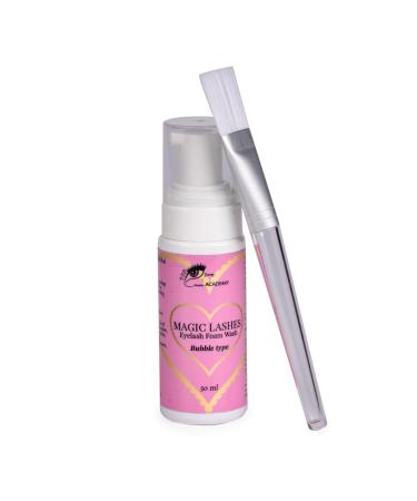 Vip Extension Eyelash Cleaning Foam for eyelash cleaning 50 ml incl. MicroBrush