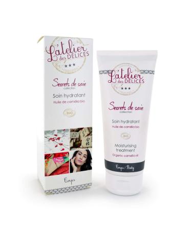 L'ATELIER DES DELICES - SECRETS DE SOIE Organic Camellia Oil Moisturizing Body Care - Tube 200 ml