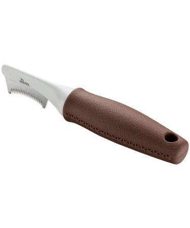 HUNTER SPA trimming knife sickle-shaped for dogs coarse 18.5 x 4.0 cm