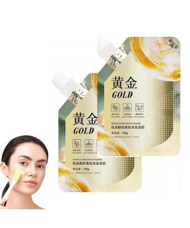 2pi ces Masque dor au Venin de Serpent au r tinol Masque Peel Off rajeunissant l'or Masque Visage hydratant Anti- ge raffermissant et r tr cissant Les Pores