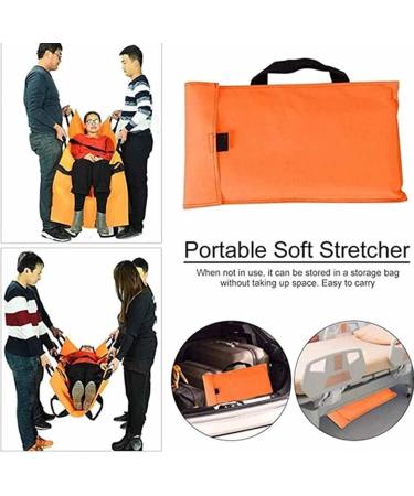 Oxford Folding Soft Stretcher Portable Transport Emergency Back Stretcher with 12 Handles Waterproof Storage Bags Capacity 350 lbs for Hospital Clinic Home Sports venues Ambulance - Buy Online on GoSupps.com