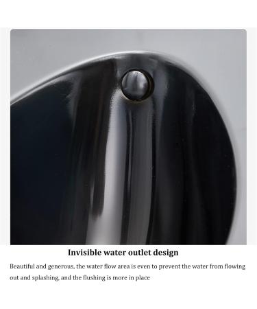Men's Commercial Flushing Urinal Stainless Steel High-Efficiency Wall-Mounted Urinal Anti-Overflow Urinal Vertical Toilet with Automatic Sensor Flush Valve Used in Hote - Buy Online on GoSupps.com