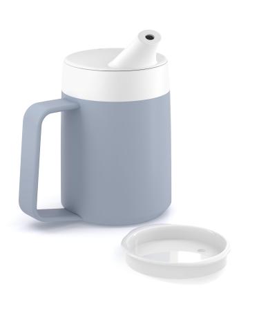 JFA Supplies 1 Handle 165ml Grey Adult Drinking Mug/Drinking Cup/Sippy Cup/Non Spill Cup