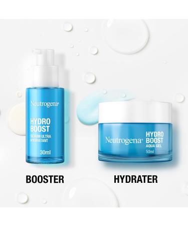 Neutrogena Hydro Boost Complete Care Set (2 products) Ultra Hydrating Serum (30 ml) + Aqua-Gel (50 ml) - Buy Online on GoSupps.com
