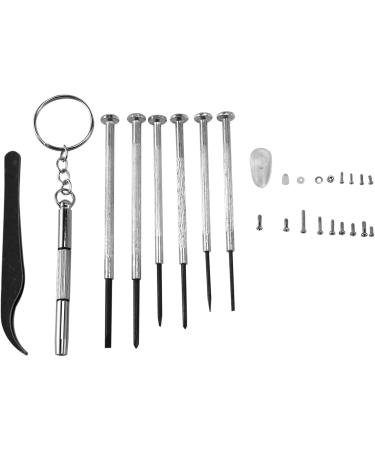 Qwertfeet Eyeglass Repair Kit | Sunglasses Repair Kit with Nose Pads Screws Screwdriver & Tweezers for Glasses & Watch Repair - International Shipping Available - Buy Online on GoSupps.com