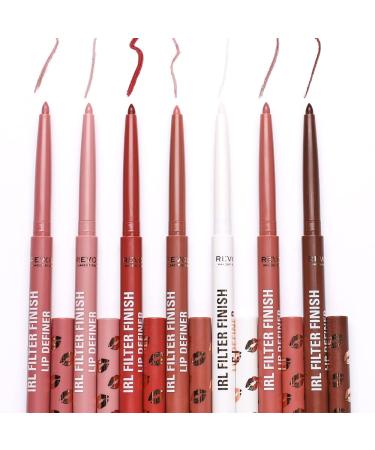 Makeup Revolution IRL Filter Finish Lip Liner Espresso Nude | Waterproof Long Lasting Set with Matching Lipstick & Gloss - Shop Now - Buy Online on GoSupps.com