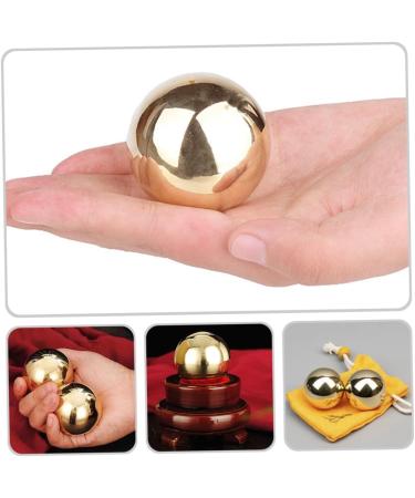 FOMIYES 6 Stk Gymnastics Ball | Brass Massage Device for Fitness & Health - Metal Balls for Exercise & Tissue Relief - Buy Online on GoSupps.com
