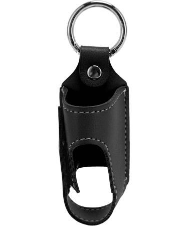 Asthma Inhaler Carrying Holder Portable PU Leather Protective Asthma Inhaler Holder for Outdoor Use (Black) - Buy Online on GoSupps.com