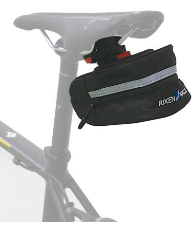 Rixen and Kaul KlickFix Micro 100 - Spacious Black Saddle Bag with Adapter | One Size - International Shipping Available - Buy Online on GoSupps.com