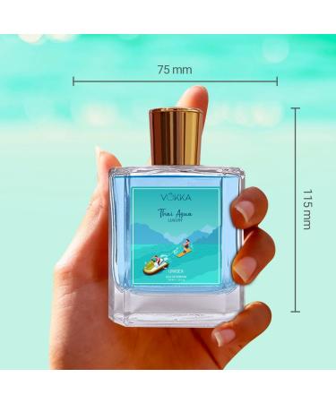 DJ Thai Aqua 100 ml | Unisex Luxury Long Lasting Aqua Perfume for Men and Women | Aqua Fresh Scent Eau De Parfum | EDP Fragrance for Gift | Notes: Aqua Sandalwood Patchouli - Buy Online on GoSupps.com