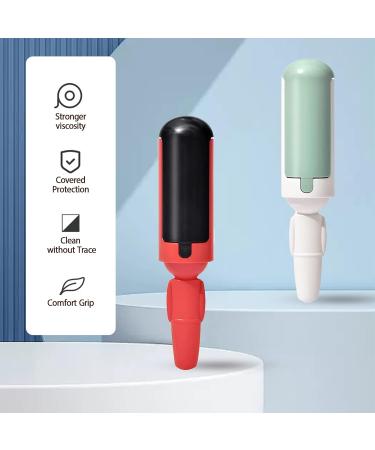 Zueyen Reusable Lint Roll for Pets - Non-Slip Handle Animal Hair Remover for Cats & Dogs Perfect for Clothing Sofa & Car (Red) - Buy Online on GoSupps.com