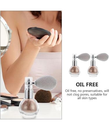 DOITOOL Body Glitter Spray 2pcs Glittering Spraying Hair Sparkling Tools Makeup Supplies Gloss Highlighters Bottle As Shown 1 7.5x6cm - Buy Online on GoSupps.com