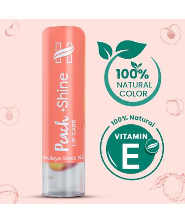 Himalaya Herbals Peach Shine Lip Care 4.5g - Buy Online on GoSupps.com