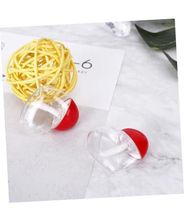 Vaguelly 5pi ces Tubes De Gloss Forme De C ur Vides Et Portables Flacons Plastique Pour Rouges L vres Liquides Pour Maison Voyages - Buy Online on GoSupps.com