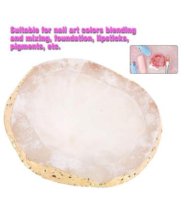 Professional Manicure Indicator Panel - Harz Beautiful Nail Art Palette 3.5 x 3.1 inches Easy to Clean Ideal for Displaying Finished Nail Art - White - Buy Online on GoSupps.com