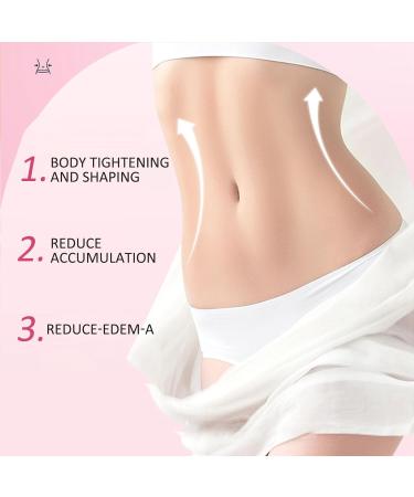 Flat Belly Firming Cream - Skin Tightening Lotion for Stomach Thighs & Arms | 2.1 fl.oz - Moisturizing Body Cream for Women & Men - Buy Online on GoSupps.com