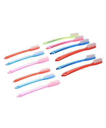 TOVINANNA 12 Pieces Toothbrush For Adults Hard Bristle Toothbrush For Adults Premium Toothbrush Cleaning Toothbrush
