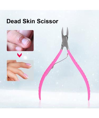 Stainless Steel Nail Skin Pliers - Smooth Cut & Fine Precision for Perfect Nails | International Shipping - Buy Online on GoSupps.com