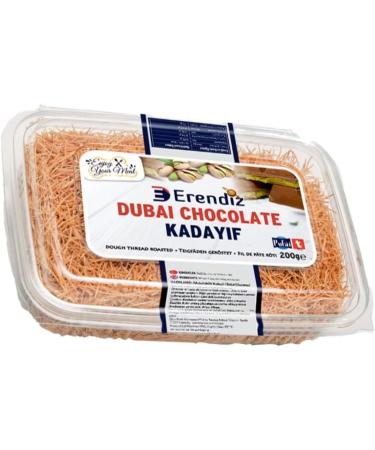Pufai Grilled Erendiz Kadaifi skein of dough special kadaifi for chocolate Dubai angel hair in practical packaging of good quality long service life 200 g - Buy Online on GoSupps.com