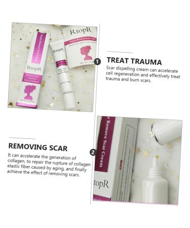 Healifty Scar Cream 3 Pcs - Scar Remover & Stretch Mark Gel for Face - Skin Treatment & Repair Cosmetics - Serica Formula - Assorted Colors - Buy Online on GoSupps.com