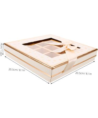 Box Chocolate Box Candy Chocolate Containers Empty Wedding Chocolate With Cover Truffle - Buy Online on GoSupps.com